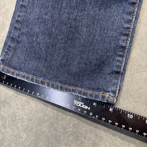 Lucky Brand Gene Montesano Bootcut Jeans Womens 14 Long Dark Wash - Picture 5 of 12